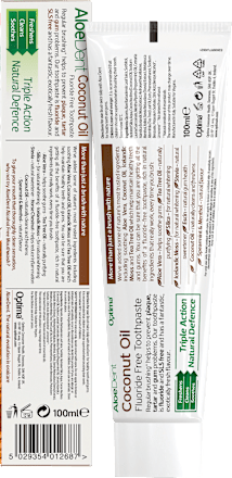 Zahnpasta Aloe Vera Triple Action Coconut AloeDent