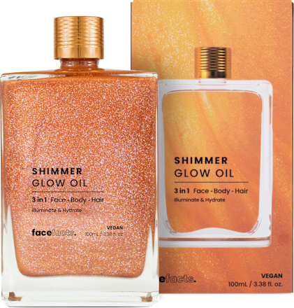 Ulje sa šljokicama Shimmer Glow Oil  facefacts