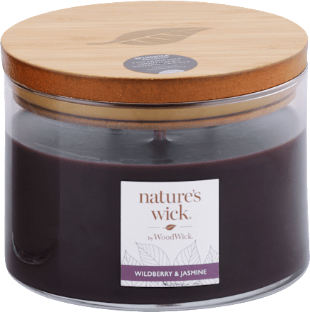 Vonná sviečka veľká Wildberry & Jasmine nature's wick