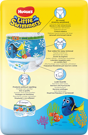 Schwimmwindeln Gr. 3/4 (7-15 kg), Maxi Pack  Huggies Little Swimmers