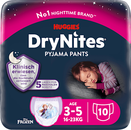 Pyjama Pants Mädchen 3-5 Jahre HUGGIES DryNites