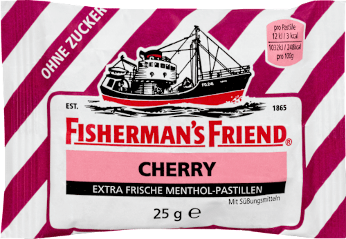 Pastillen Wildkirsche zuckerfrei Fisherman's Friend
