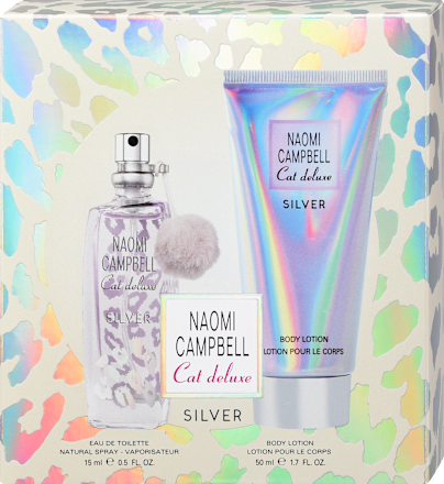Geschenkset Cat Deluxe Silver Naomi Campbell