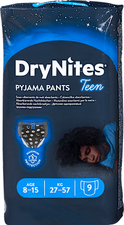 Pyjama Pants Teen (27-57 kg) blau HUGGIES DryNites