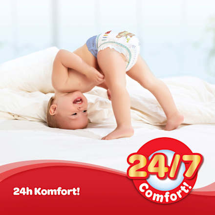 Windel Ultra Comfort Gr. 6 (15-30 kg), Monatsbox Huggies
