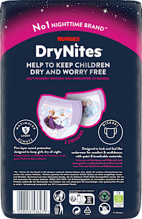 Pyjama Pants Mädchen 3-5 Jahre HUGGIES DryNites