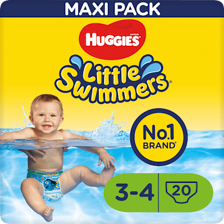 Schwimmwindeln Gr. 3/4 (7-15 kg), Maxi Pack  Huggies Little Swimmers