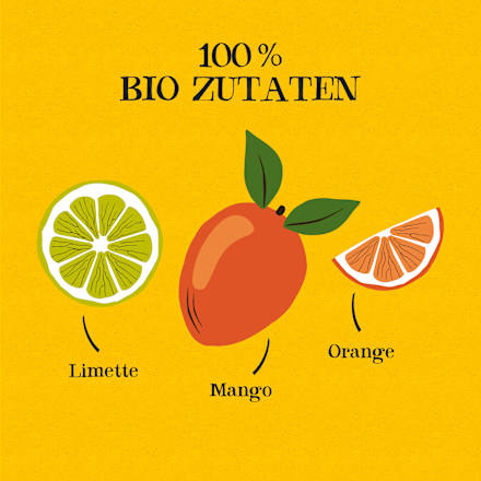 Früchtetee mit Mango & Limette (20 Beutel) Cupper