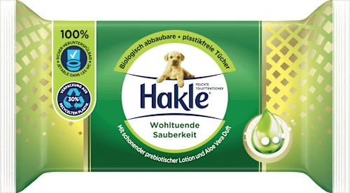 Feuchtes Toilettenpapier Wohltuende Sauberkeit Hakle