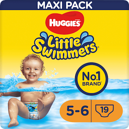 Schwimmwindeln Gr. 5/6 (12-18 kg), Maxi Pack Huggies Little Swimmers