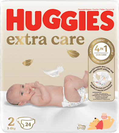Windeln Newborn extra care Gr. 2 (2-5kg) Disney Huggies
