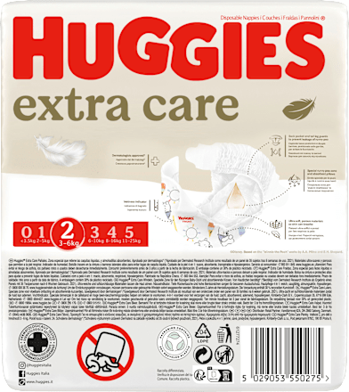 Windeln Newborn extra care Gr. 2 (3-6 kg) Disney Huggies