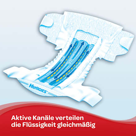 Windel Ultra Comfort Gr. 6 (15-30 kg), Monatsbox Huggies