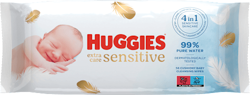 Chusteczki Extra Care Sensitiv Huggies