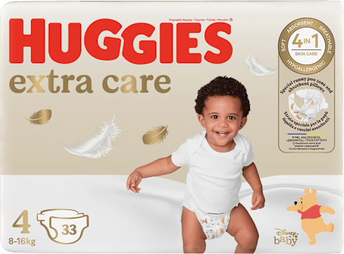 Windeln extra care Gr. 4 (8-16 kg) Disney Huggies