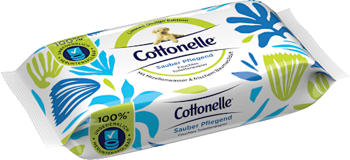 Feuchtes Toilettenpapier Sauber Pflegend Cottonelle