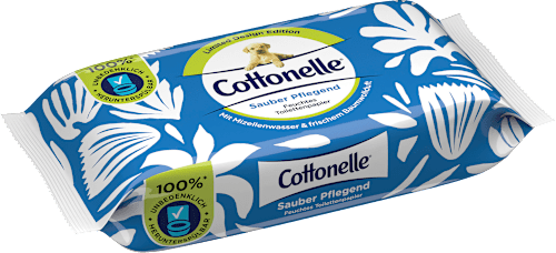 Feuchtes Toilettenpapier Sauber Pflegend Cottonelle