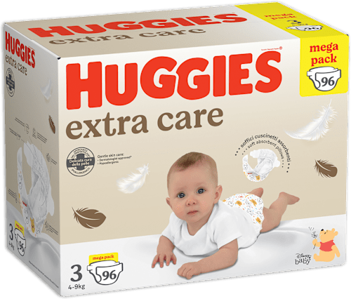 Mega Pack Pannolini Extra Care taglia 3 Huggies
