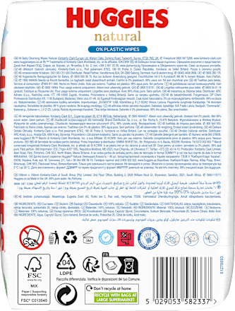 Feuchttücher Natural (3x48 St) Huggies