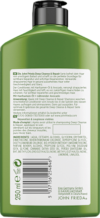 Conditioner Deep Cleanse & Repair John Frieda