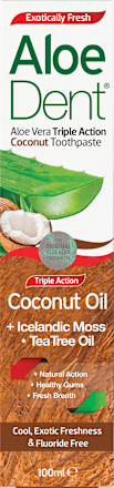 Zahnpasta Aloe Vera Triple Action Coconut AloeDent