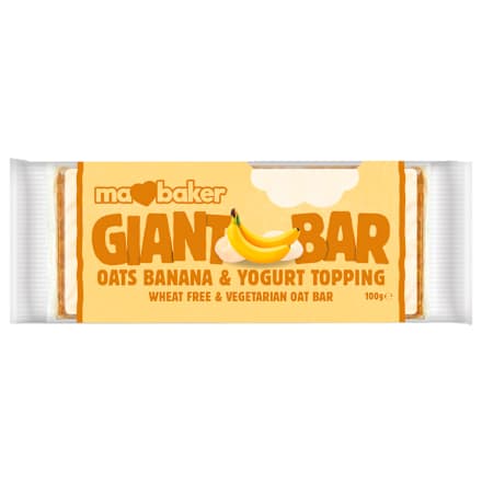 Energetska zobena pločica s bananom i jogurtom Ma Baker