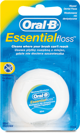 Zubná niť s mätovou príchuťou Essential Floss Oral-B