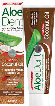 Zahnpasta Aloe Vera Triple Action Coconut AloeDent