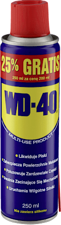 Wielofunkcyjny śodek smarowy w areozolu WD-40