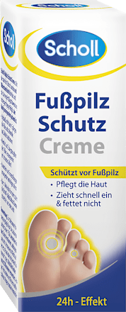 Fußcreme Schutz gegen Fußpilz Scholl