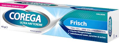 Haftcreme Ultra mit frischem Minzgeschmack COREGA
