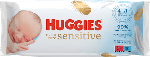 Chusteczki Extra Care Sensitiv 3x56szt Huggies