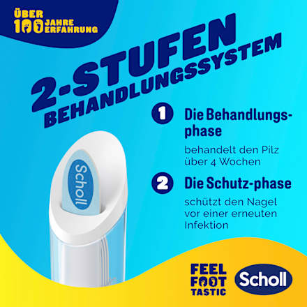Nagelpilz Set 2in1, Feile & Tinktur Scholl
