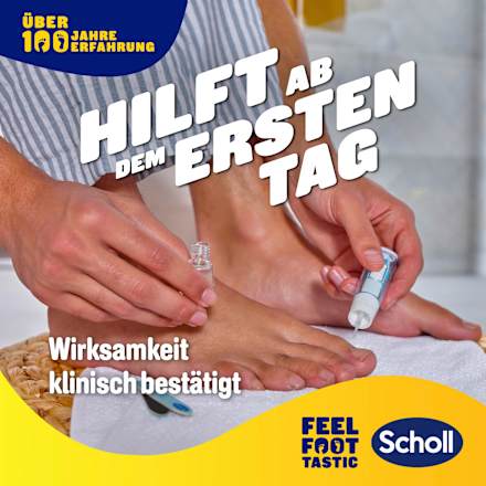 Nagelpilz Set 2in1, Feile & Tinktur Scholl