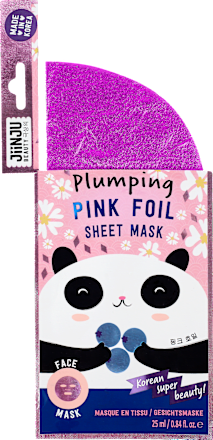 Tuchmaske Plumping Pink Foil JiiNJU BEAUTY