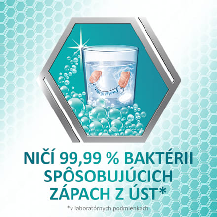 Čistiace tablety na zubné náhrady Dvojitá sila COREGA