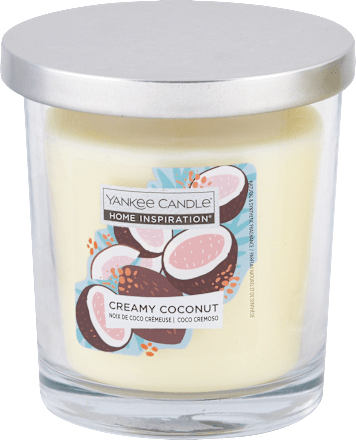 Vonná sviečka v skle Home Inspiration Creamy Coconut YANKEE CANDLE