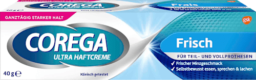 Haftcreme Ultra mit frischem Minzgeschmack COREGA