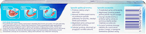 Krem do protez, super mocny, neutralny smak COREGA