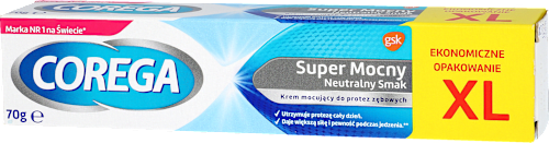 Krem do protez, super mocny, neutralny smak COREGA