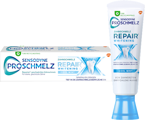 Zahnpasta ProSchmelz Repair Whitening Cool Mint Sensodyne