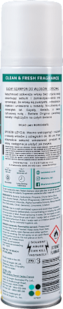 Suchy szampon Original Batiste