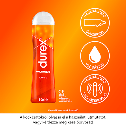Síkosító gél Warming melegítő hatású Durex