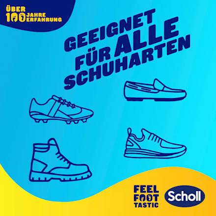 Schuhdeo Spray fresh step Geruchsstopp Scholl