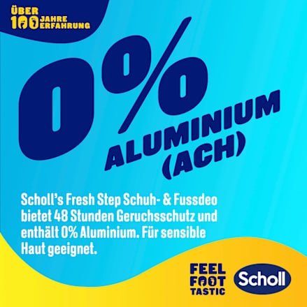 Schuhdeo Spray fresh step Geruchsstopp Scholl