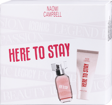 Here To Stay poklon paket Naomi Campbell
