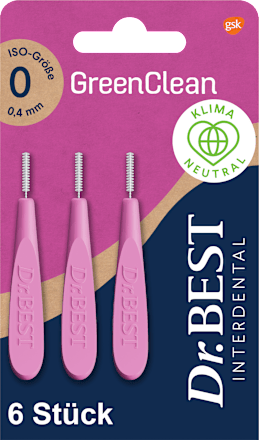 Interdentalbürsten GreenClean - Größe 0 Dr. Best