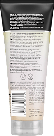 Shampoo Sheer Blonde Go Blonder Aufhellend John Frieda