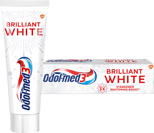 Zahnpasta Brilliant White Odol med 3