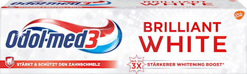 Zahnpasta Brilliant White Odol med 3